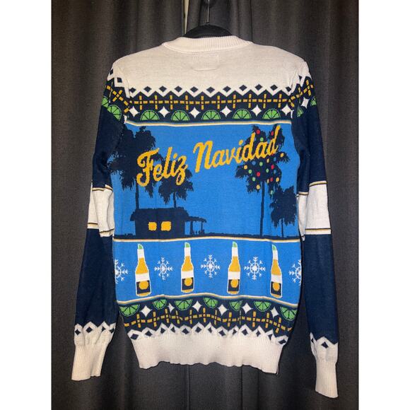 Ugly Christmas Sweater Xmas Size Medium Corona - Picture 3 of 3